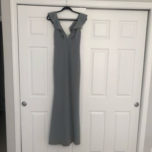 Lulu’s, size small, grey, bridesmaids dress